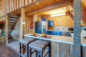House (3 Bedrooms) | Interior - Lakefront A-frame Cabin With Community Perks (Columbia)