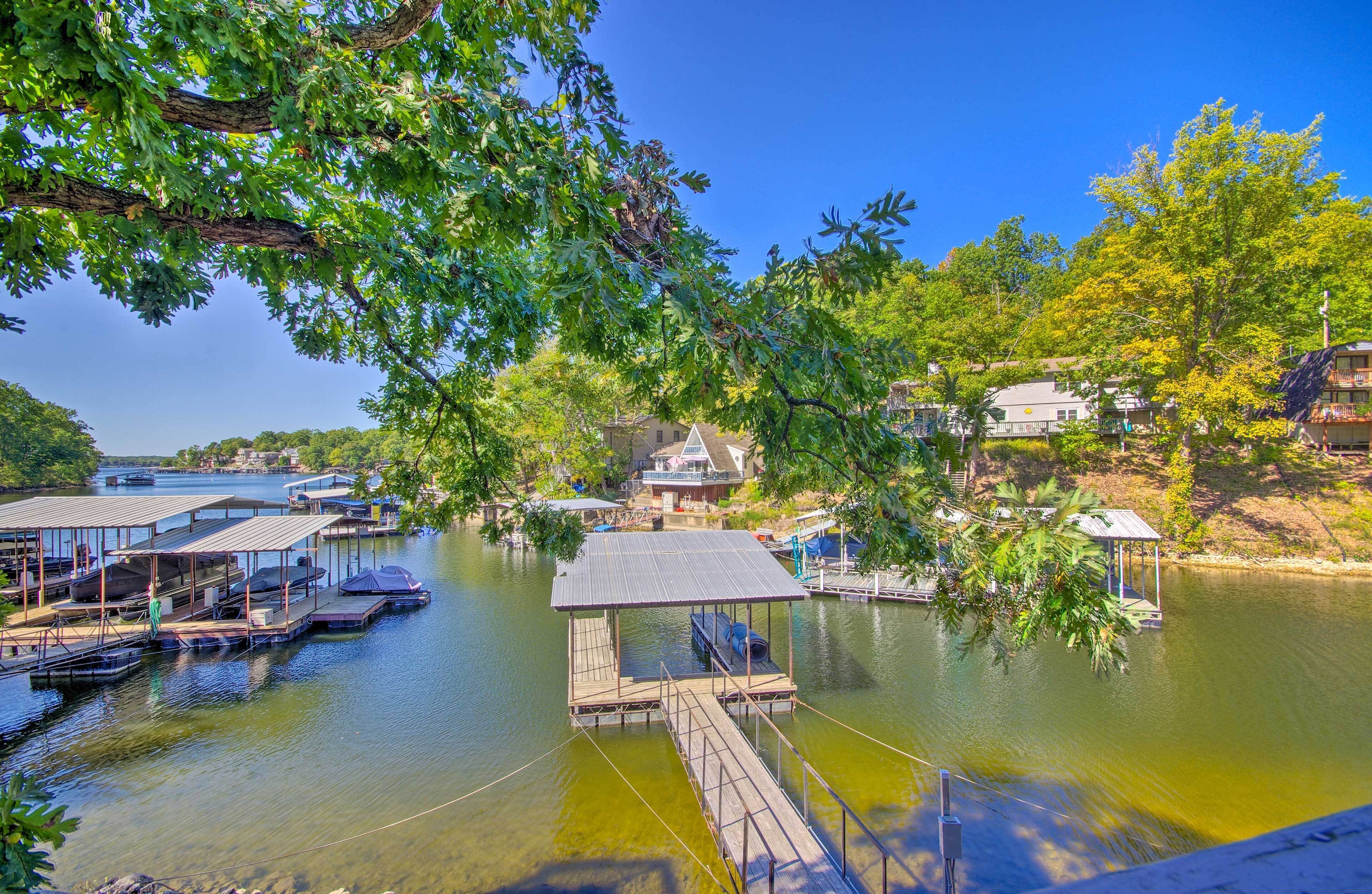 Lakefront Rocky Mount Home w/ Private Dock!