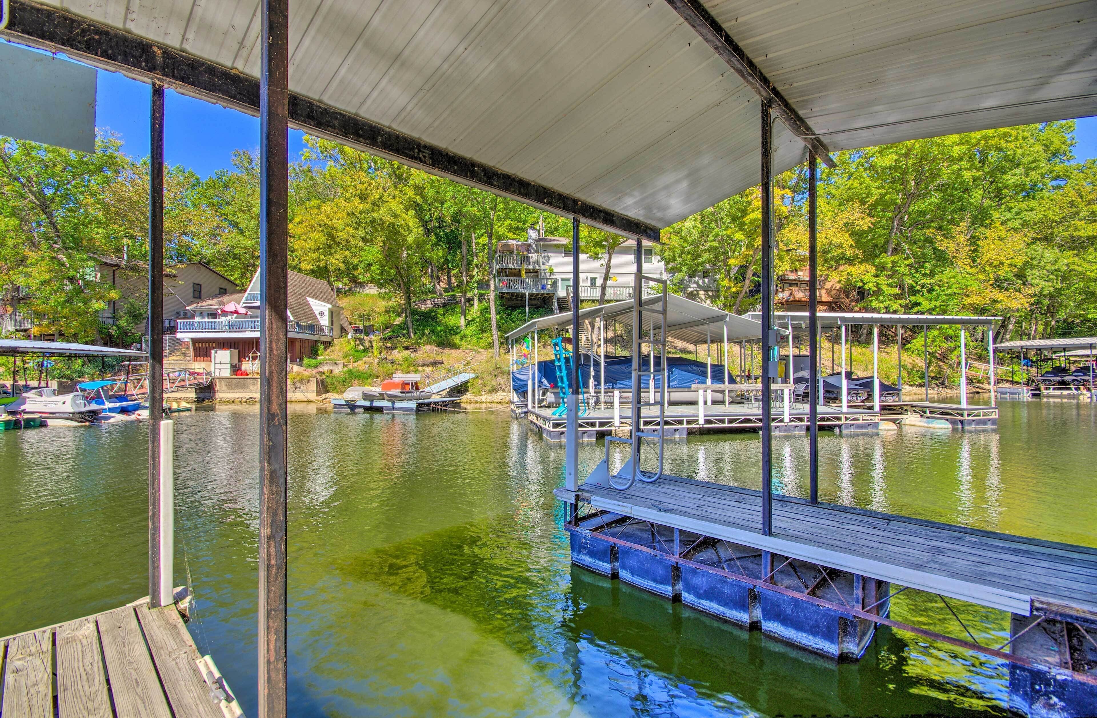 Lakefront Rocky Mount Home w/ Private Dock!