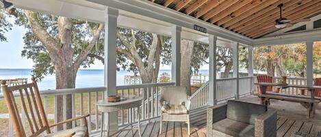 Fachada de la propiedad