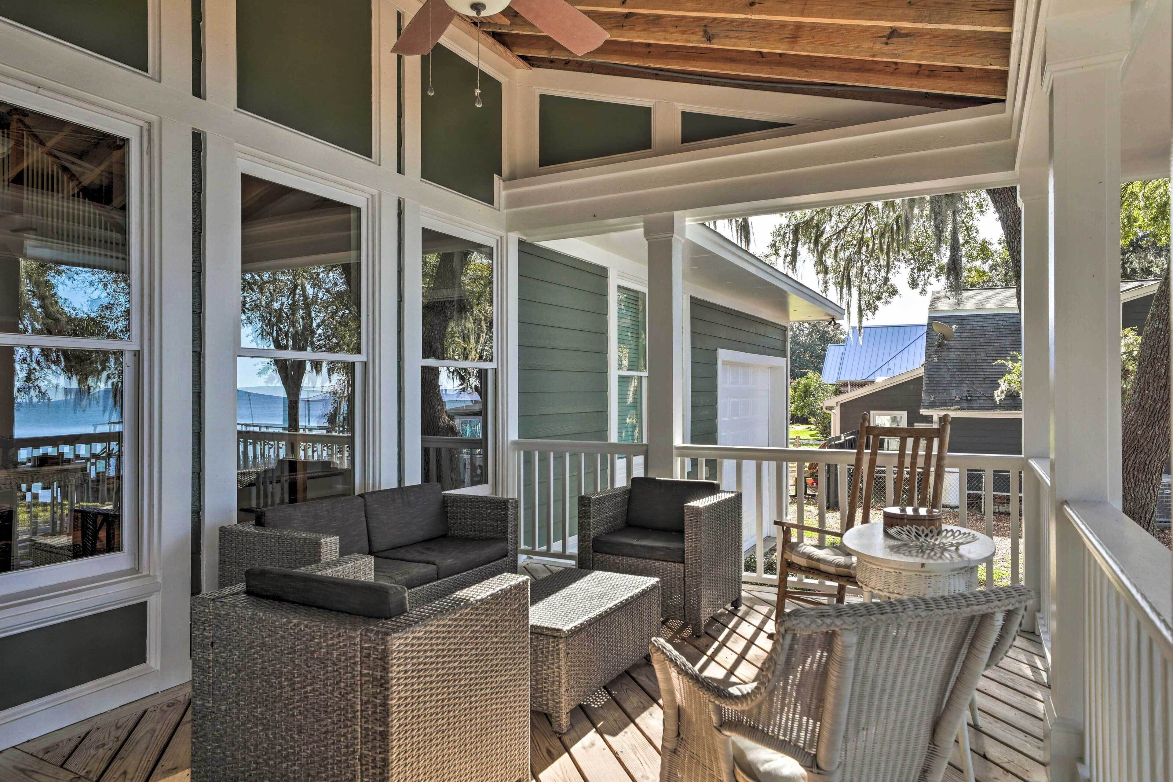 Lakefront Retreat w/ Game Room & Private Dock!