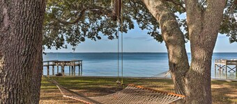 Lakefront Retreat w/ Game Room & Private Dock!