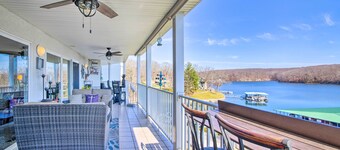 Stunning Lake Views: Spacious Osage Beach Condo!