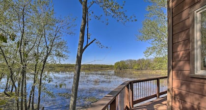 Lodge on 240 Acres w/ Deck, Grill & Fire Pit!