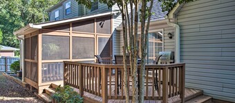 Modern Home w/ Yard + Deck, 1 Mi to Clemson U!