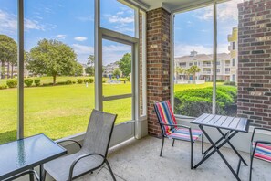 Interior - Screened-in Patio: Myrtle Beach Golf Condo (Myrtle Beach)