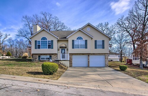 < Half-mi to Marinas: Osage Beach Home w/ Deck!