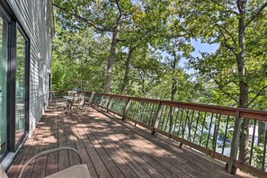 House (5 Bedrooms) | Interior - Dock, Slide + Fire Pit: Osage Beach Lake House (Osage Beach)