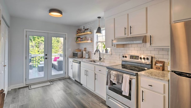 Rumah (2 Bedrooms) | Dapur pribadi