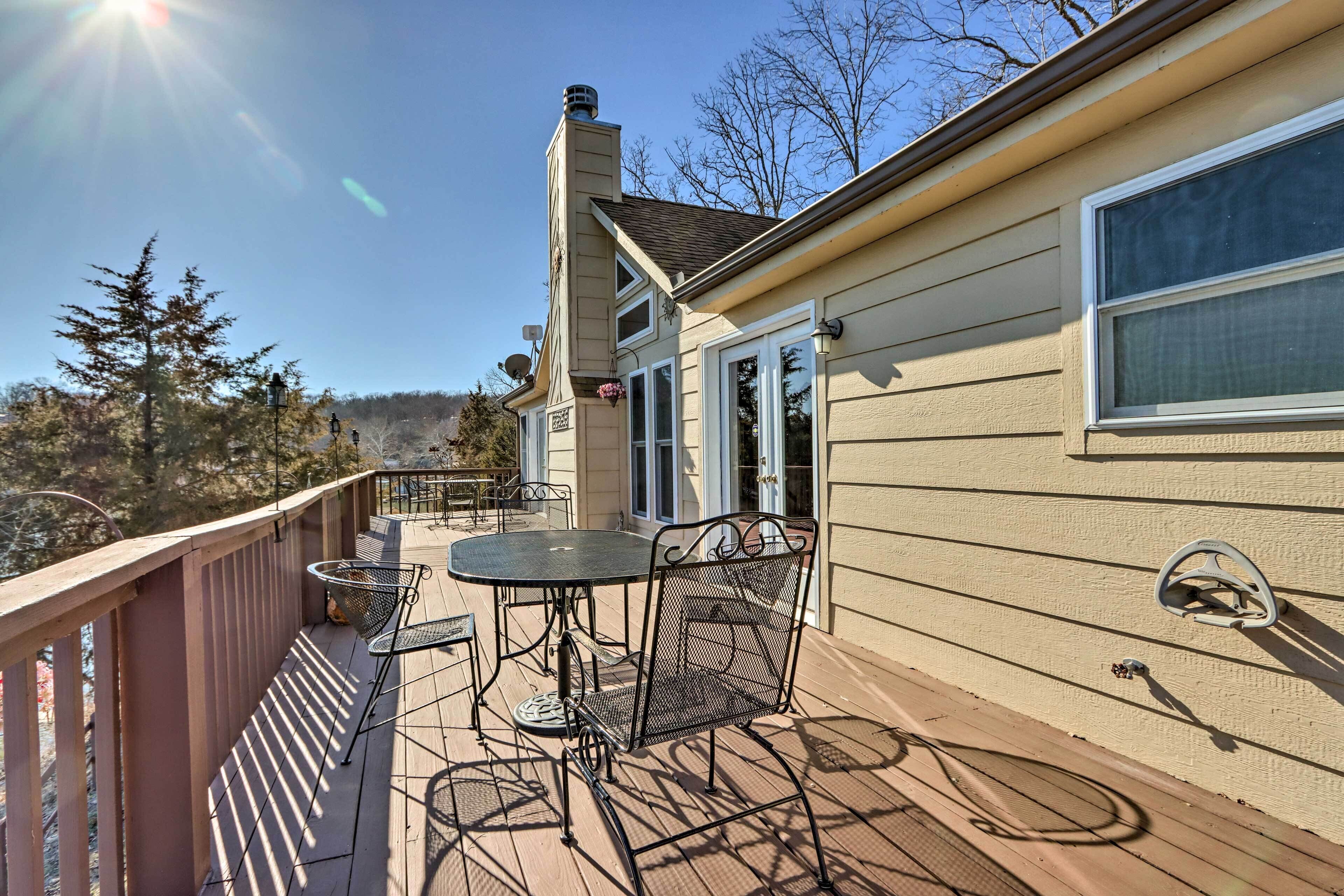 New! House w/ Deck Overlooking Lake of the Ozarks!
