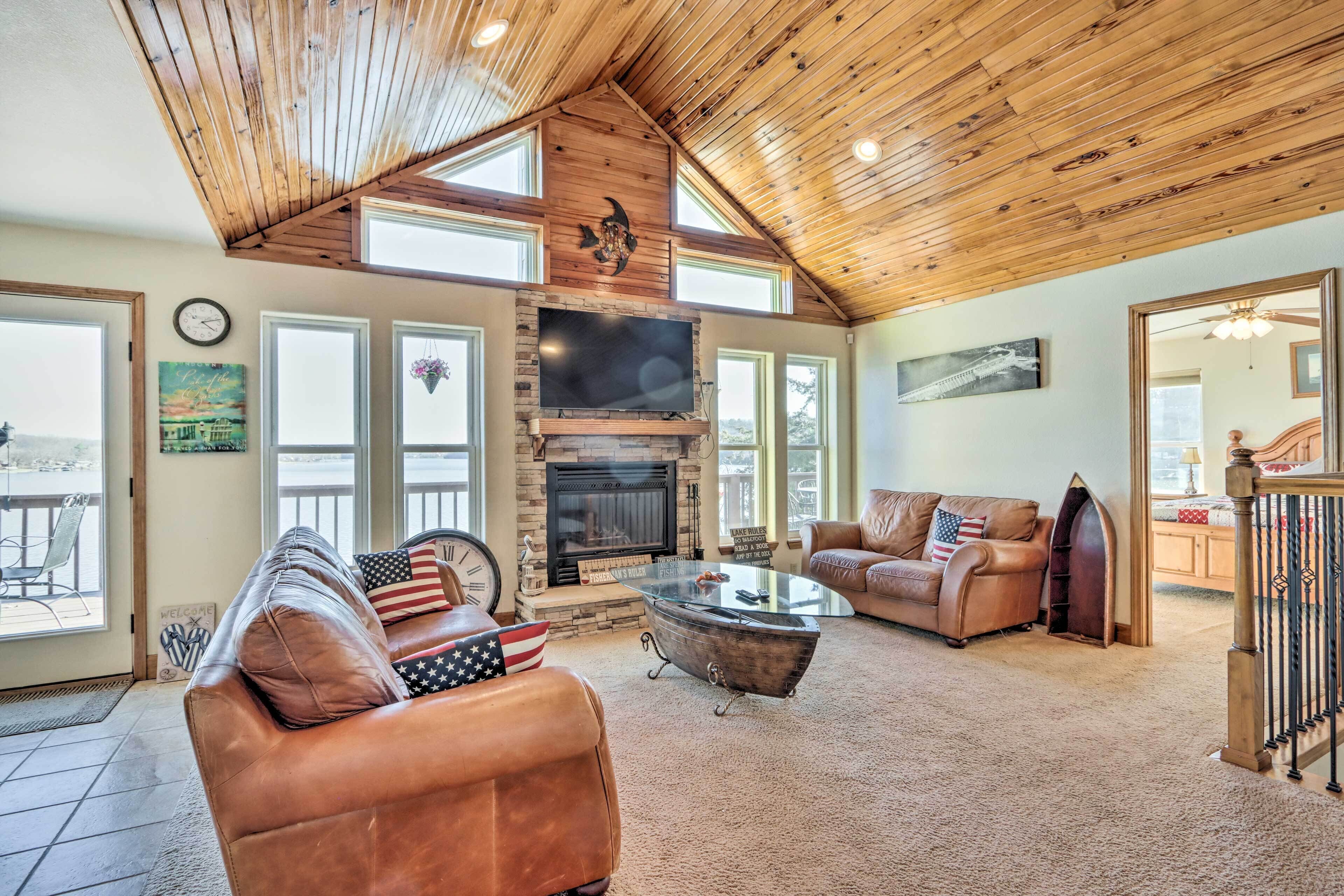 New! House w/ Deck Overlooking Lake of the Ozarks!