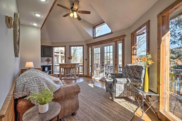 House (1 Bedroom) | Front of property - Shell Knob Guest House w/ Lake View, Fire Pit (Shell Knob)