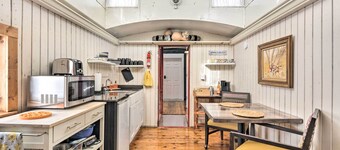 Unique Joplin Gem: Converted Train Car Studio