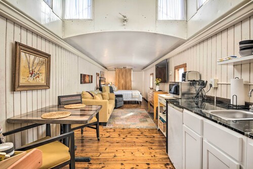 Unique Joplin Gem: Converted Train Car Studio