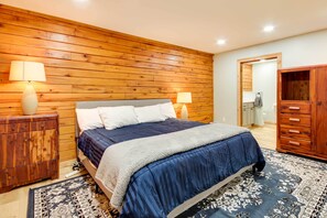 House (3 Bedrooms) | Interior - Tranquil Creekside Hideout: Families Welcome! (Pineville)