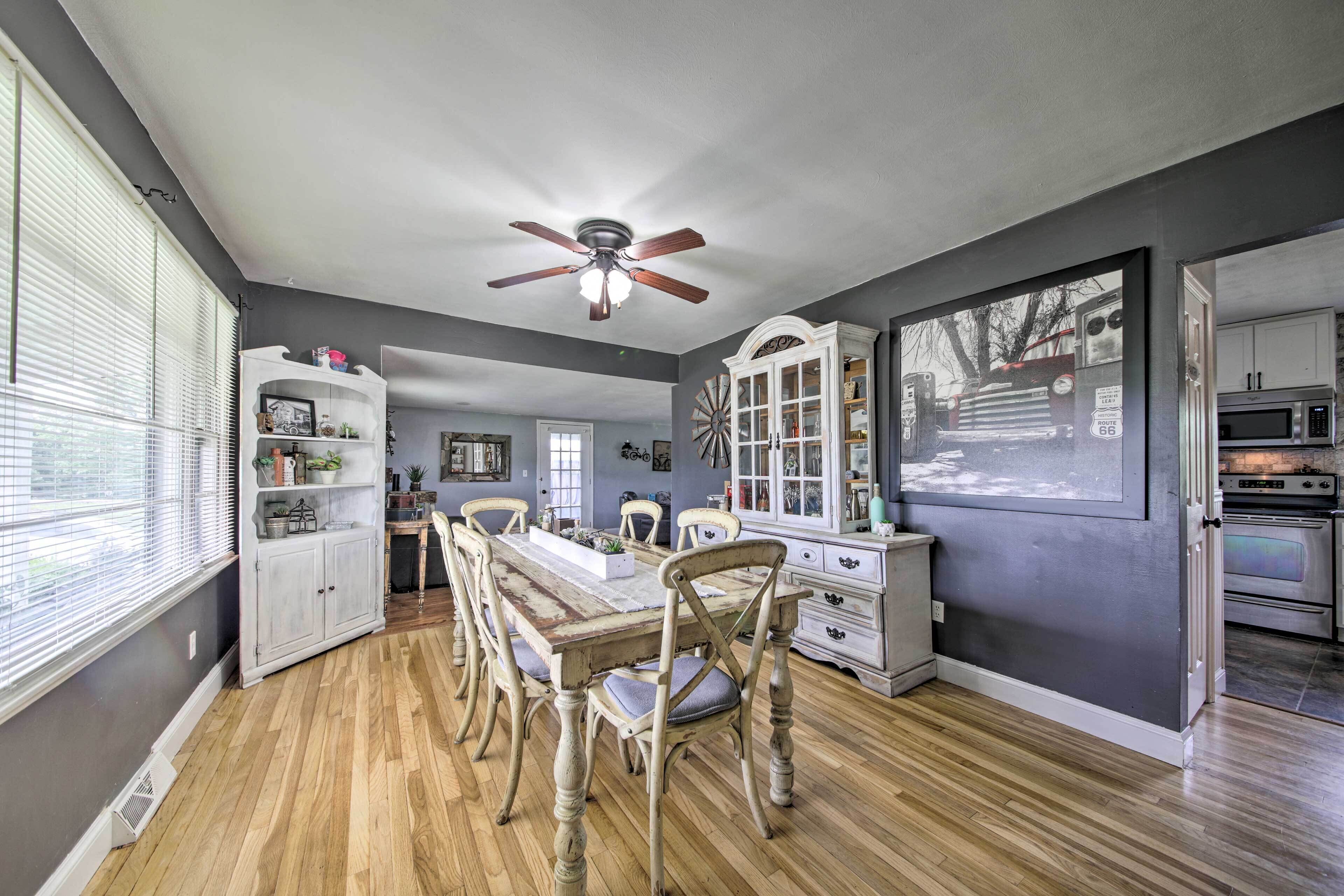 Traditional Country Home in De Soto w/ Yard!