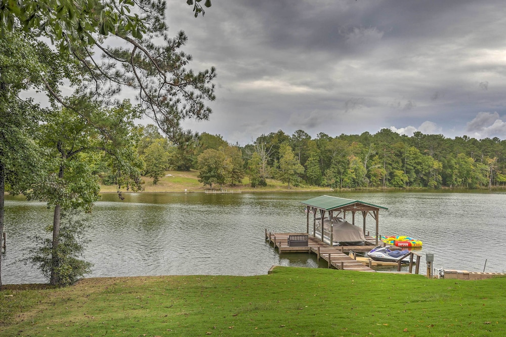 Waterfront Greenwood Getaway w/ Deck & Grill!