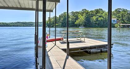 Waterfront Lake Ozark Home w/ Dock & Boat Slip!