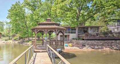 Private Dock: Home on Lake of the Ozarks