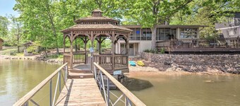 Private Dock: Home on Lake of the Ozarks