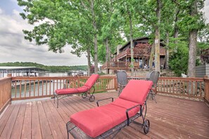 House (3 Bedrooms) | Interior - Private Dock: Waterfront Lake Ozark Home! (Lake Ozark)