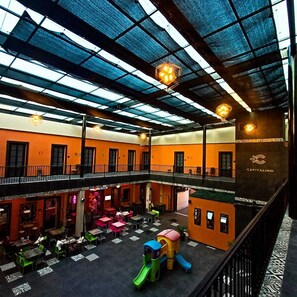 Terrace/patio - Capitalino Hotel y Plaza (Pachuca)