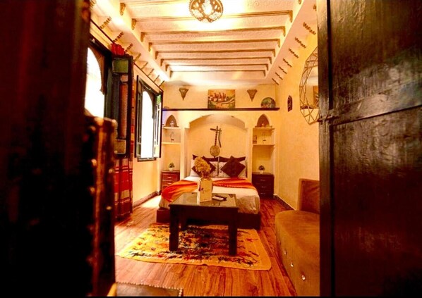 Economy Room, 1 King Bed | 1 bedroom, free WiFi - Riad Maison Aicha (Marrakech)