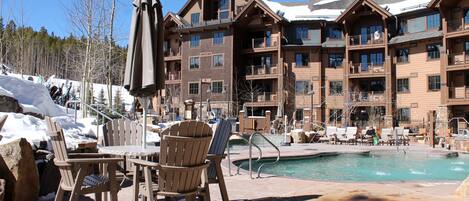 Indoor pool, outdoor pool