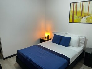 Wifi gratis y ropa de cama