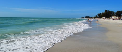Beach nearby, beach towels
