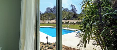 Una piscina climatizada