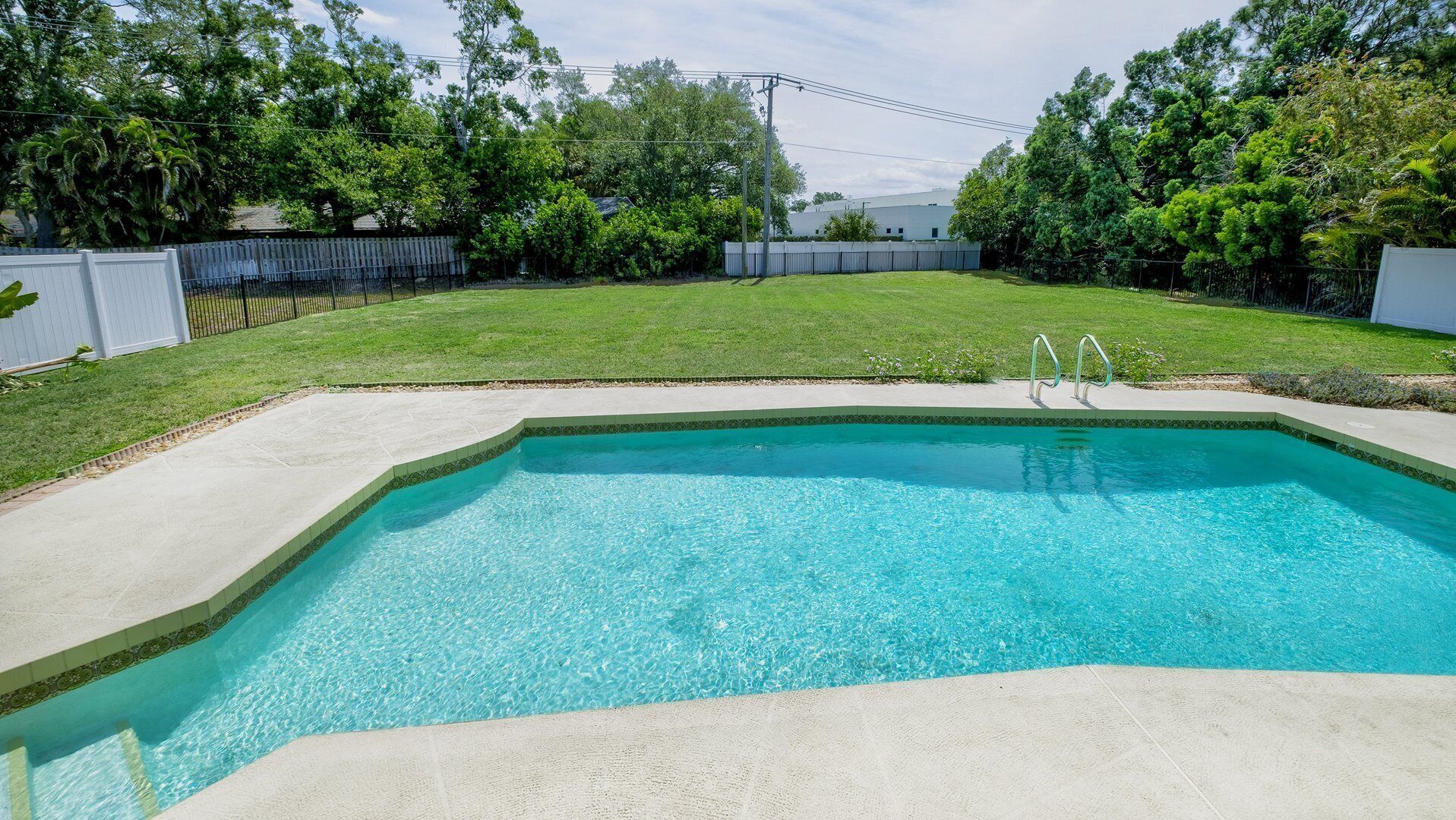 Una piscina climatizada