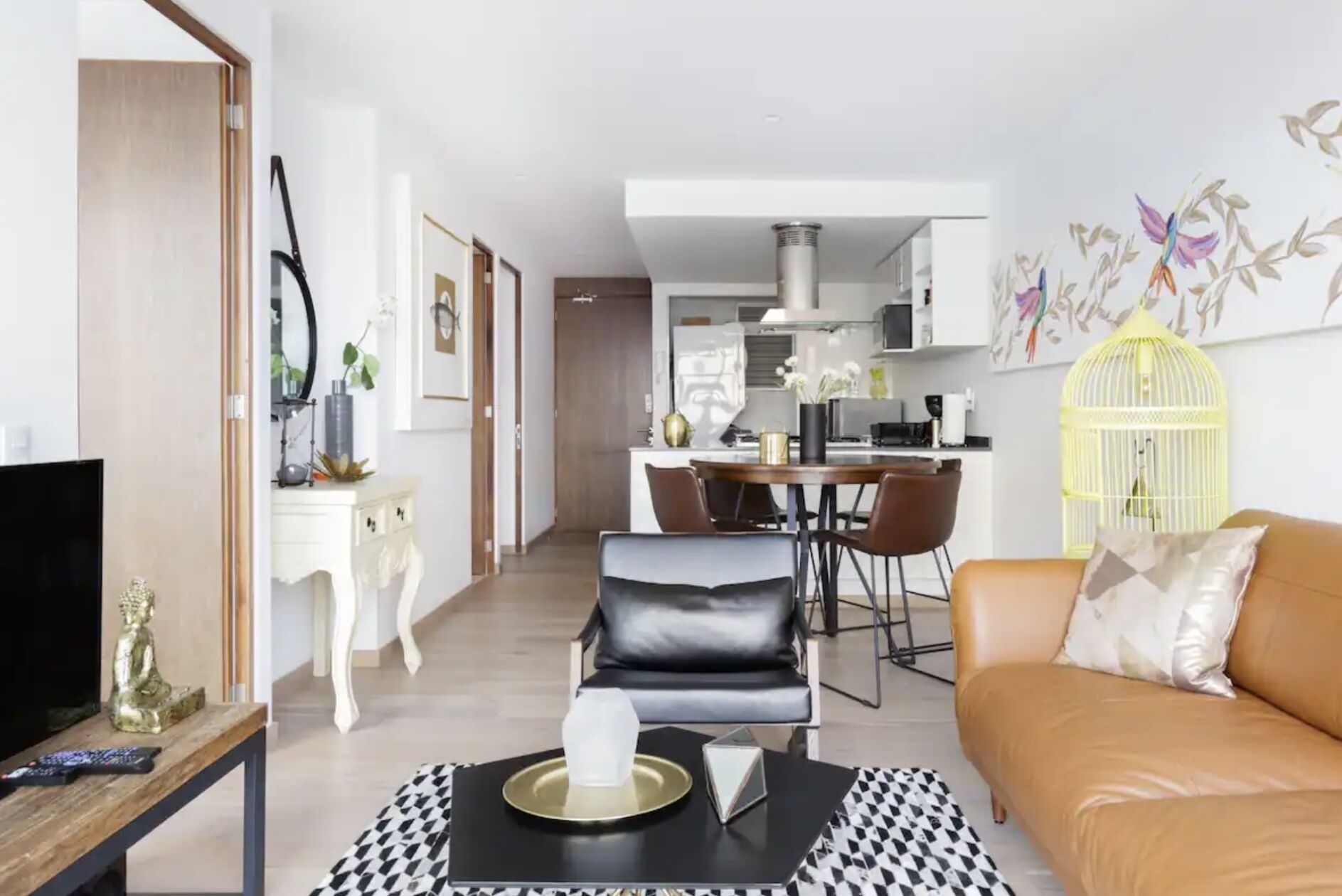 Apartment in Polanco with an incredible view of the city. Gym - pool - garage.