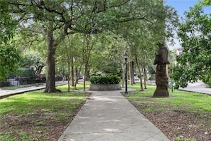 Enceinte de l’hébergement