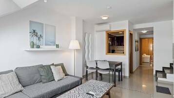 Smart-tv en een kantoor