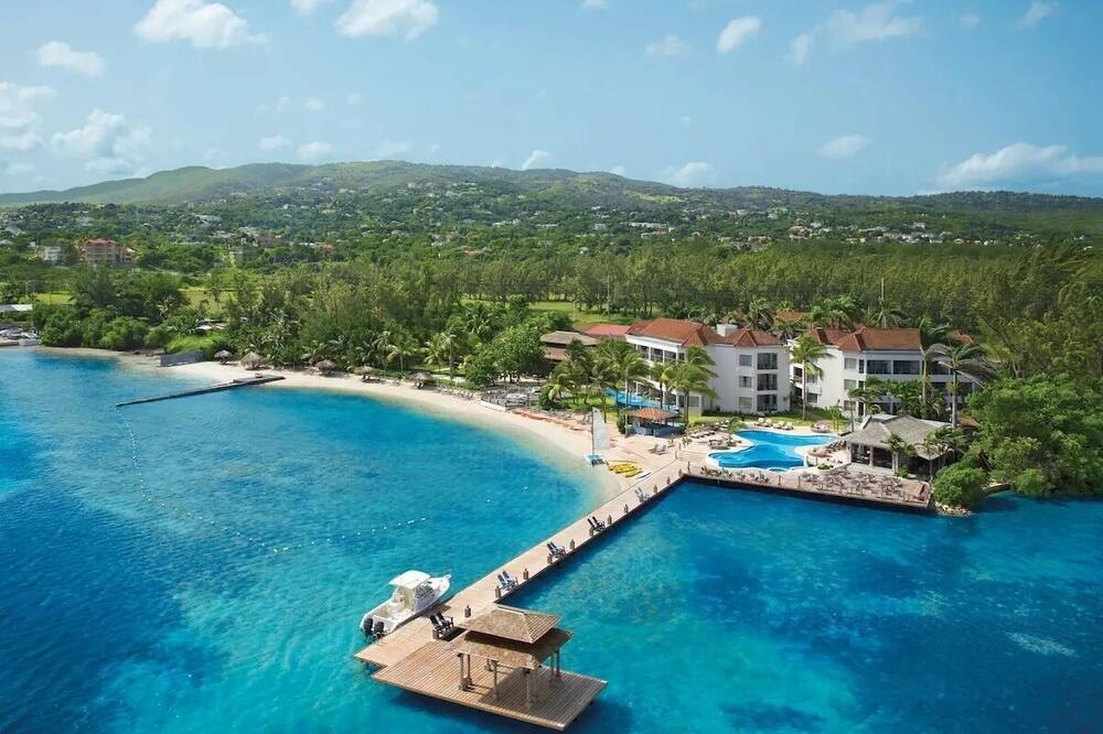 Luxury Beachfront All Inclusive Resort Jamaica Tropical View