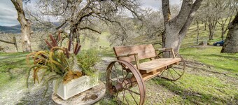 30-acre Witter Springs Ranch w/ Barn & Views!