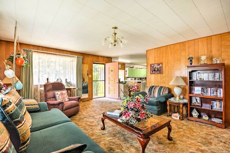 House (4 Bedrooms) | Interior. Bright Springer House w/ Hammock & Orchard Views!