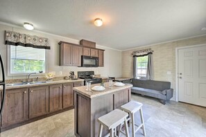 House (2 Bedrooms) | Interior - Cassopolis Cabin w/ Lake & Fishing Access! (Cassopolis)