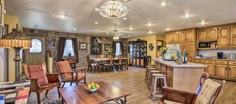 Missouri Getaway w/ Pasture Views & Patio!