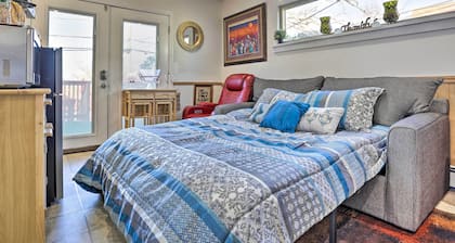 Central Elmont Studio w/ Great Outdoor Space!