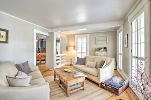 House (3 Bedrooms) | Interior - Charming Sharon Dwelling w/ Deck & Fire Pit! (Sharon)