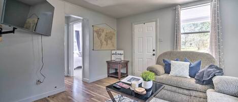 Fachada de la propiedad