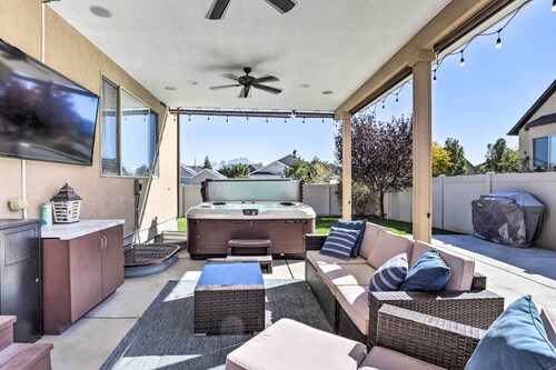 Family-friendly Home w/ Theater, 24 Mi to SLC