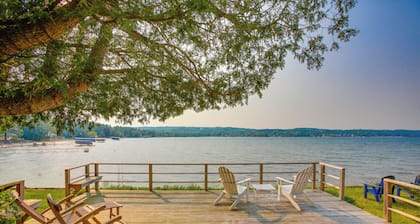 Idyllic Suttons Bay Home w/ 500' of Waterfront