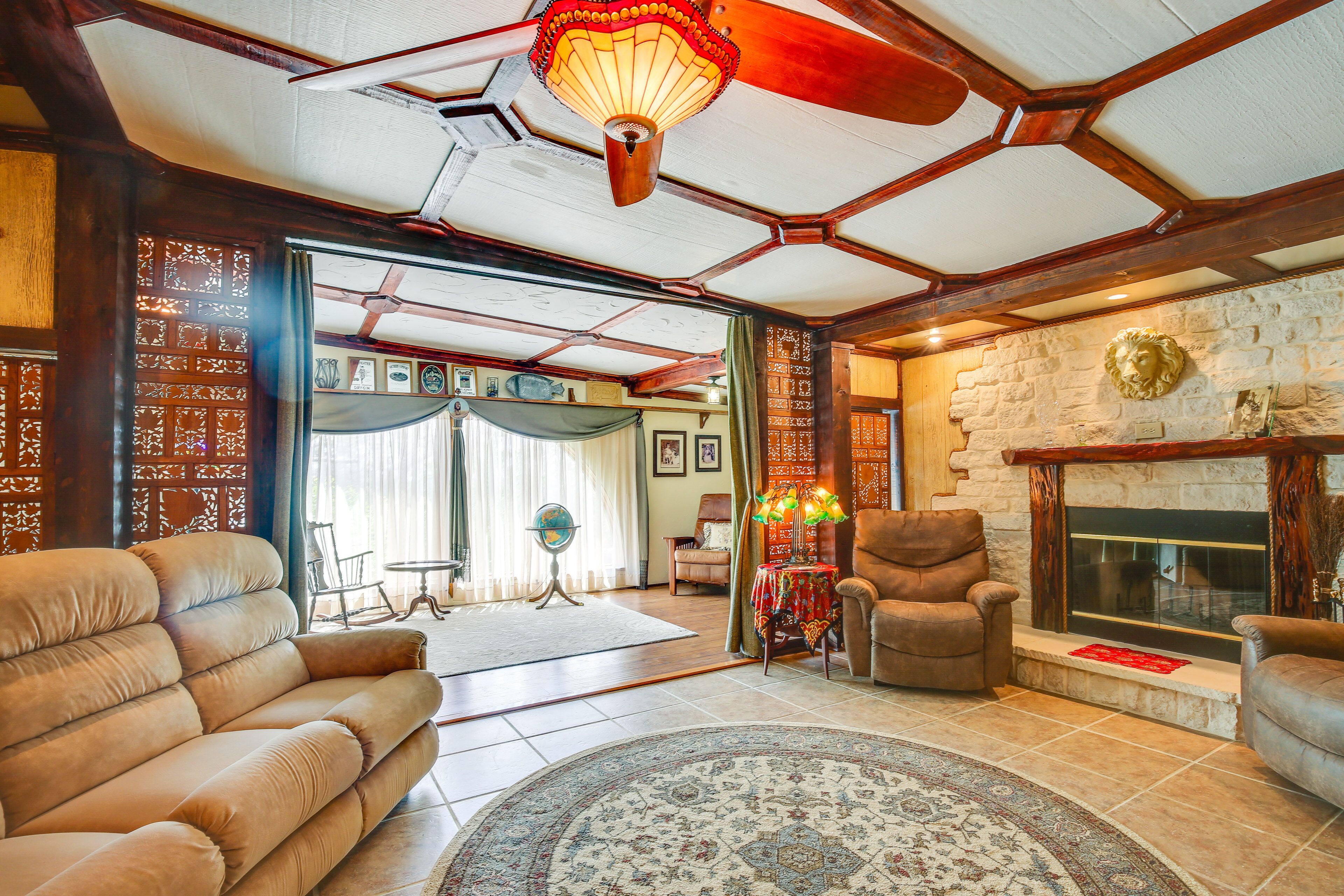 Kerrville Vacation Rental w/ Colorful Courtyard!