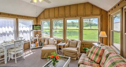 Historic Ottawa Lake House: Deck, Barn + 96 Acres!