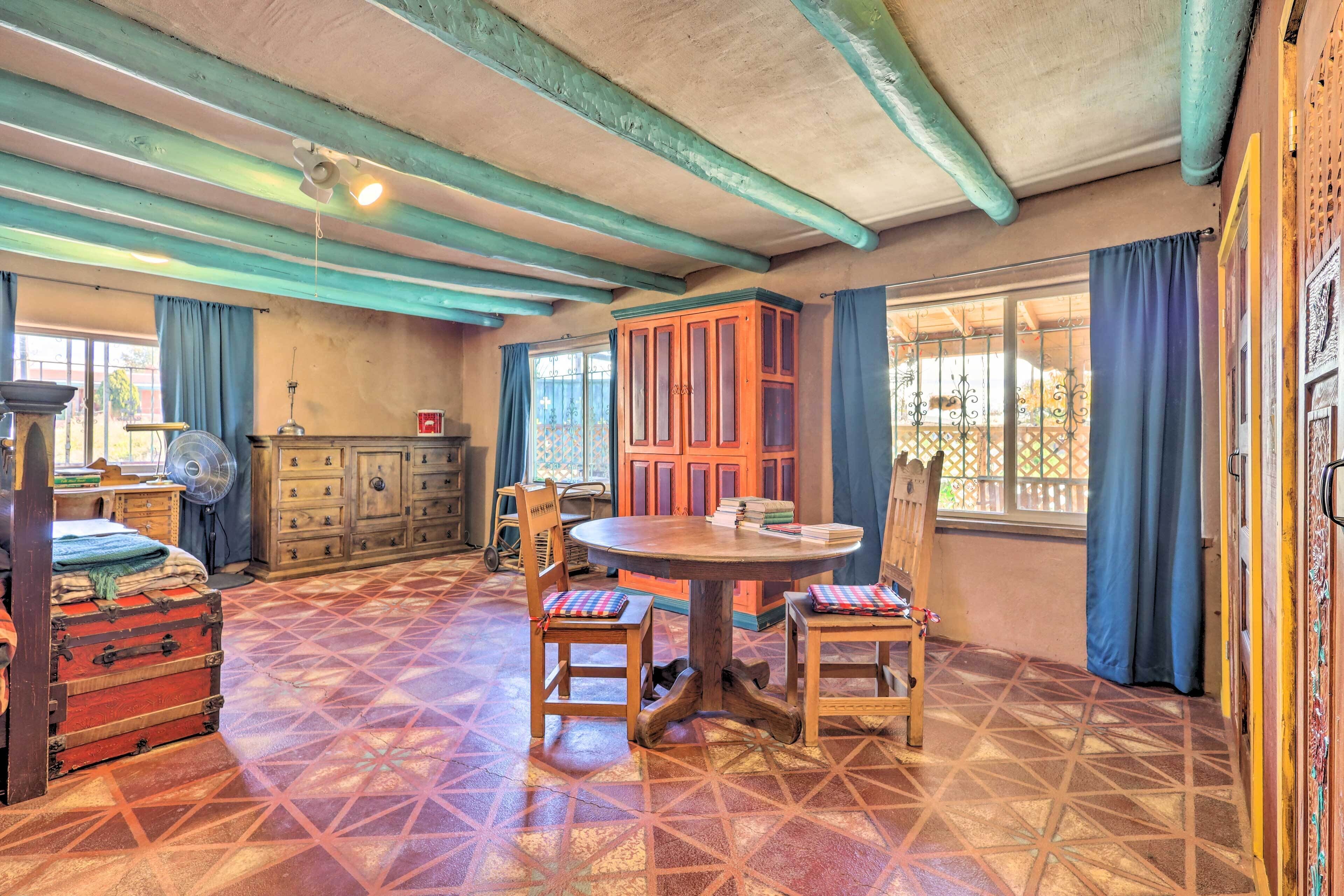 Idyllic Española Casita w/ Private Hot Tub!