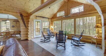 Rustic Tustin Cabin on 7 Acres w/ Fire Pit & Porch