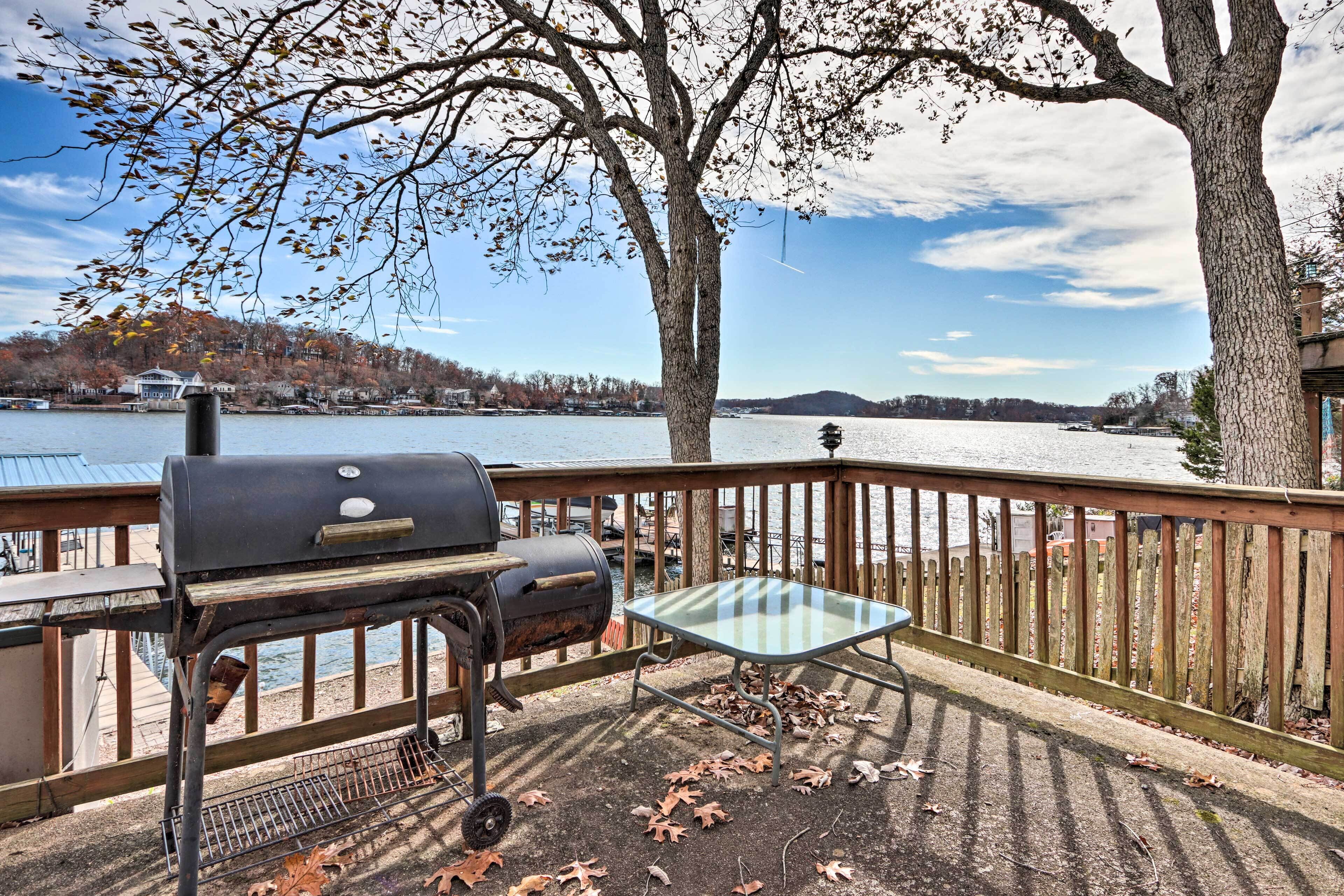 Lick Branch Cove Home w/ Boat Slip & 2 Decks!